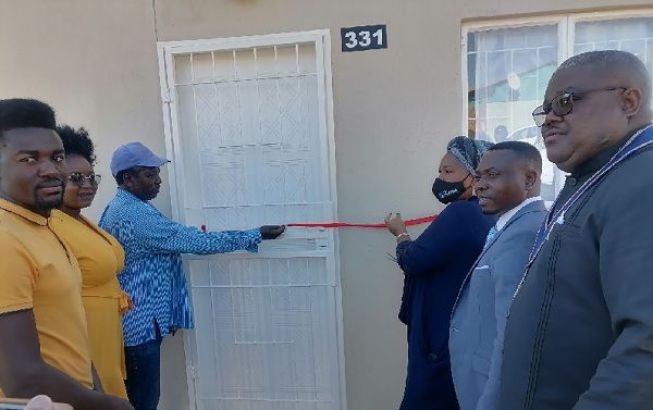 Katutura family who lost home in fire moves into brand new two-bedroom house
