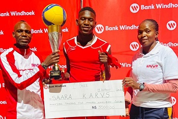 Saara Kuugongelwa-Amadhila Vocational wins first edition of school volleyball tourney