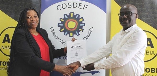 Automobile Association members to benefit from COSDEF MoU