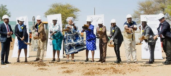 DebMarine Namdeb Foundation building four new classrooms at Auas Primary