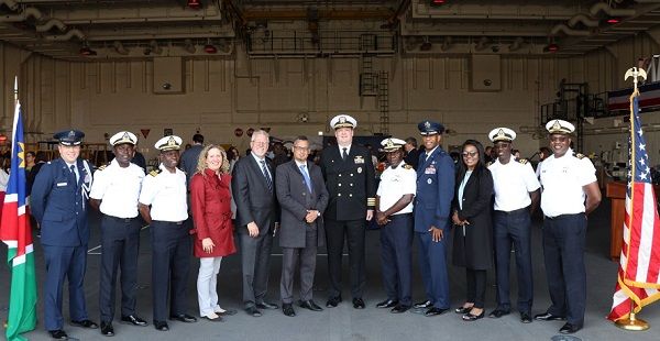 US Africa Command navy ship makes second Walvis call one year later