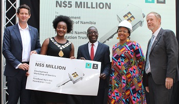 Affordable land and housing delivery boosted by N$5 million FirstRand Namibia investment
