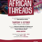 FNCC to host African Thread Exhibition