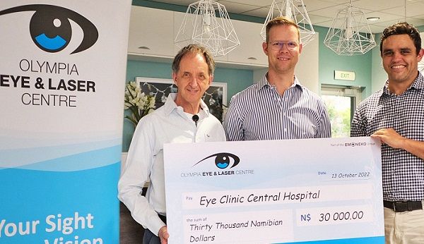 Laser Centre pledge helps more eye patients get rid of cataracts