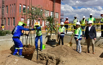 Embassy tree-planting ceremony reinforces US-Namibia partnership