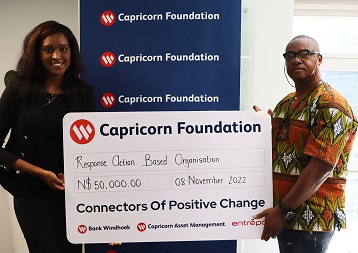 Food security initiatives receive support from Capricorn Foundation