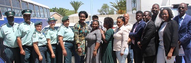 City of Windhoek donates a bus, two vehicles to correctional services and Maltahohe Village Council
