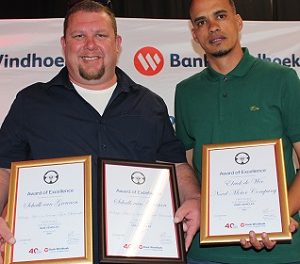 Top-performing vehicle salespeople and dealerships honoured by Bank Windhoek