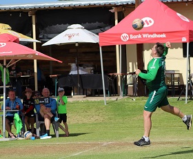 Cohen strikes gain – Continues dominance in fistball