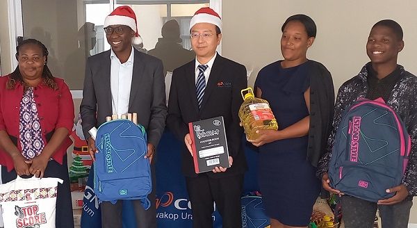 Swakop Uranium’s N$20,000 donation adds a festive cheer to Tears of Hope