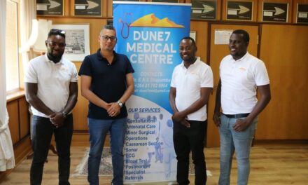 Walvis Bay Dune 7 Medical Centre provides free medical services to the community