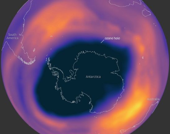 Healing ozone layer helps prevent global warming by 0.5°C