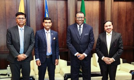 Indian Ambassador bids farewell to Namibia