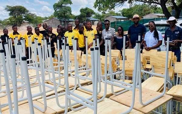 Oshikunde learners ready for Advanced Subsidiary level with new desks and chairs