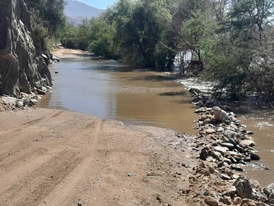 Roads Authority provides update on closed District Road 212 next to Orange River