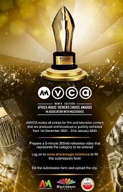 Local filmmakers urged to submit entries for the 9th edition of AMVCAs