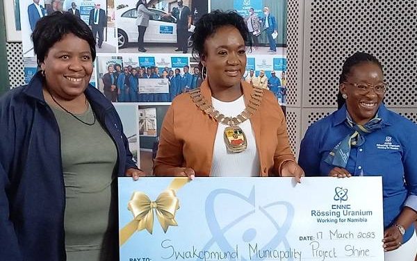 Project Shine 23/24 launched as Rössing Uranium sponsors N$100,000