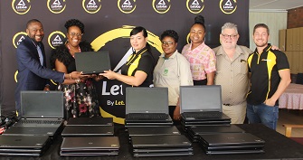 Windhoek Technical High School receives tech support from Letshego