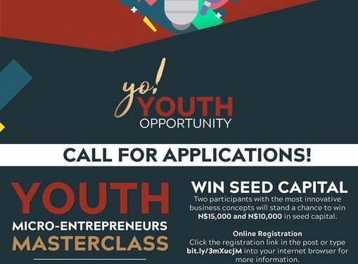 One Economy invites youth to attend entrepreneurial Masterclass