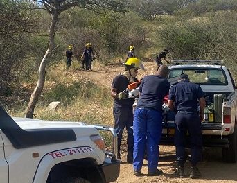 City of Windhoek puts up fire breaks to prevent and prepare for veld fires