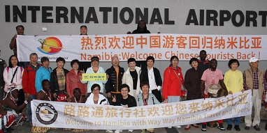 Tourists from China land in Namibia after three years of COVID-19 travel restrictions