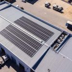 Flat-roofed industrial property ideal for large solar installations
