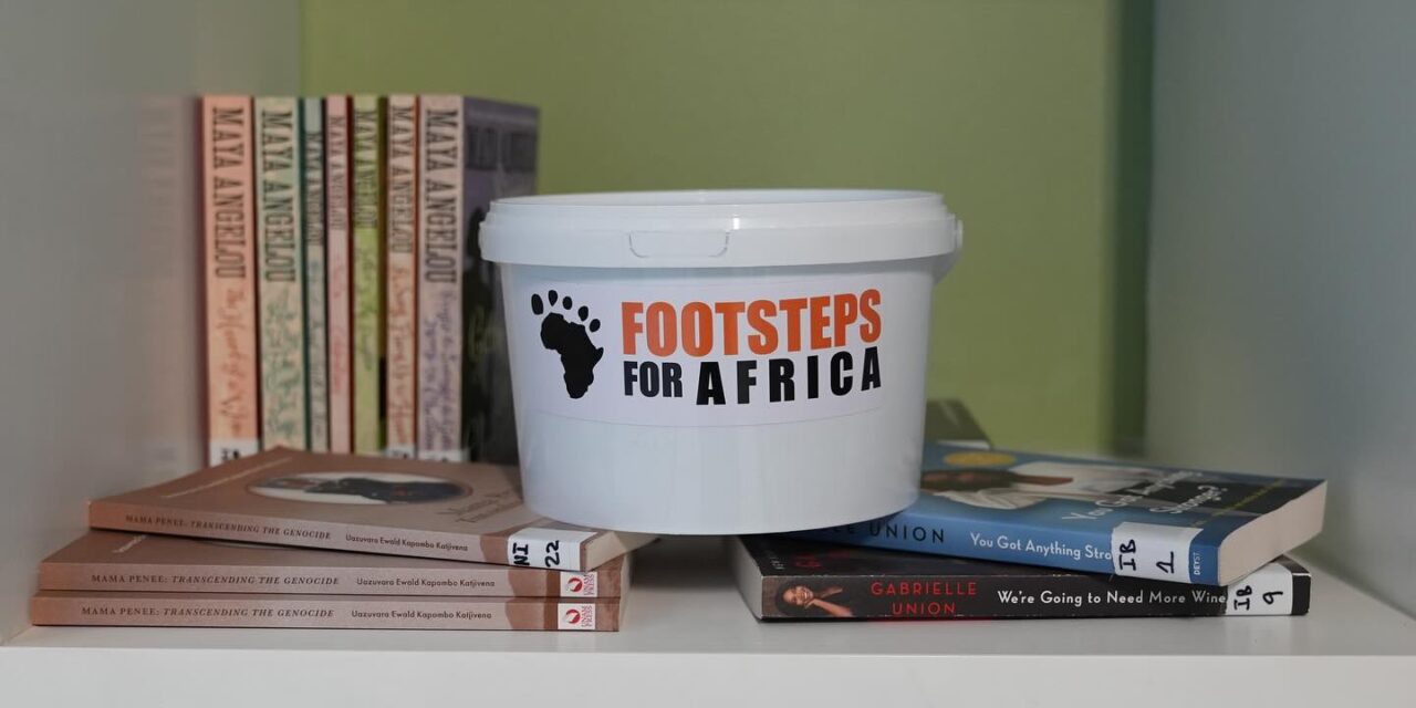 The #BeFree Youth Campus get donations from Footsteps for Africa